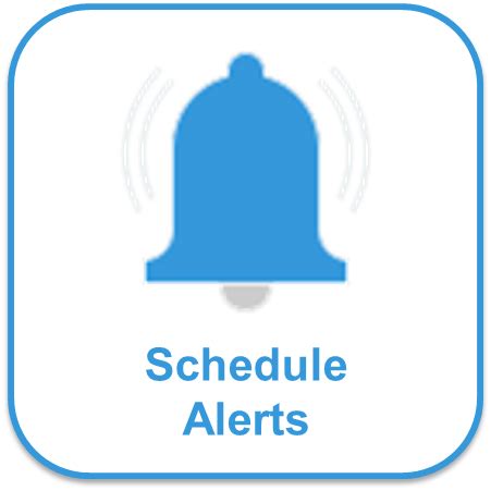 SCHEDULE ALERT  .